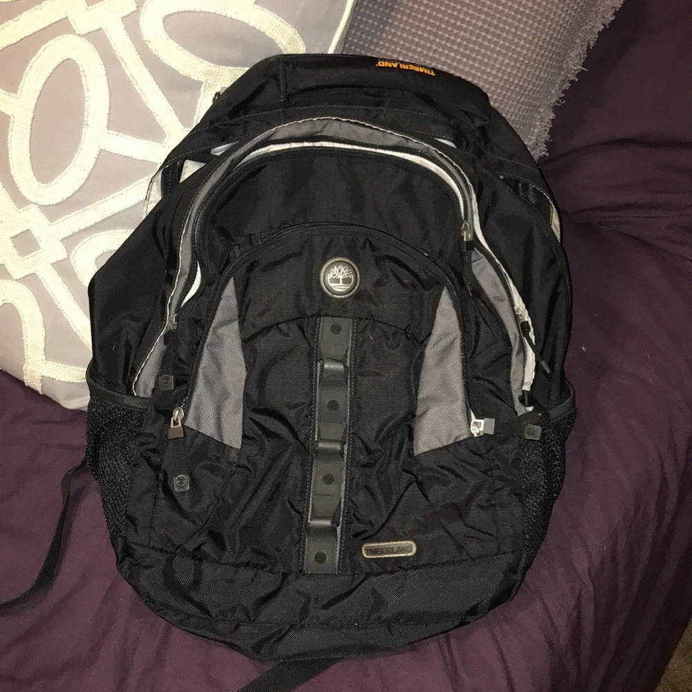 Men’s Timberland Black Backpack/ Bookbag